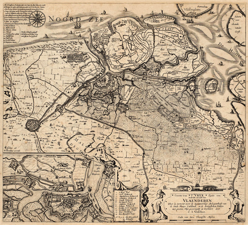't Vrije Vlaanderen 1622 Visscher